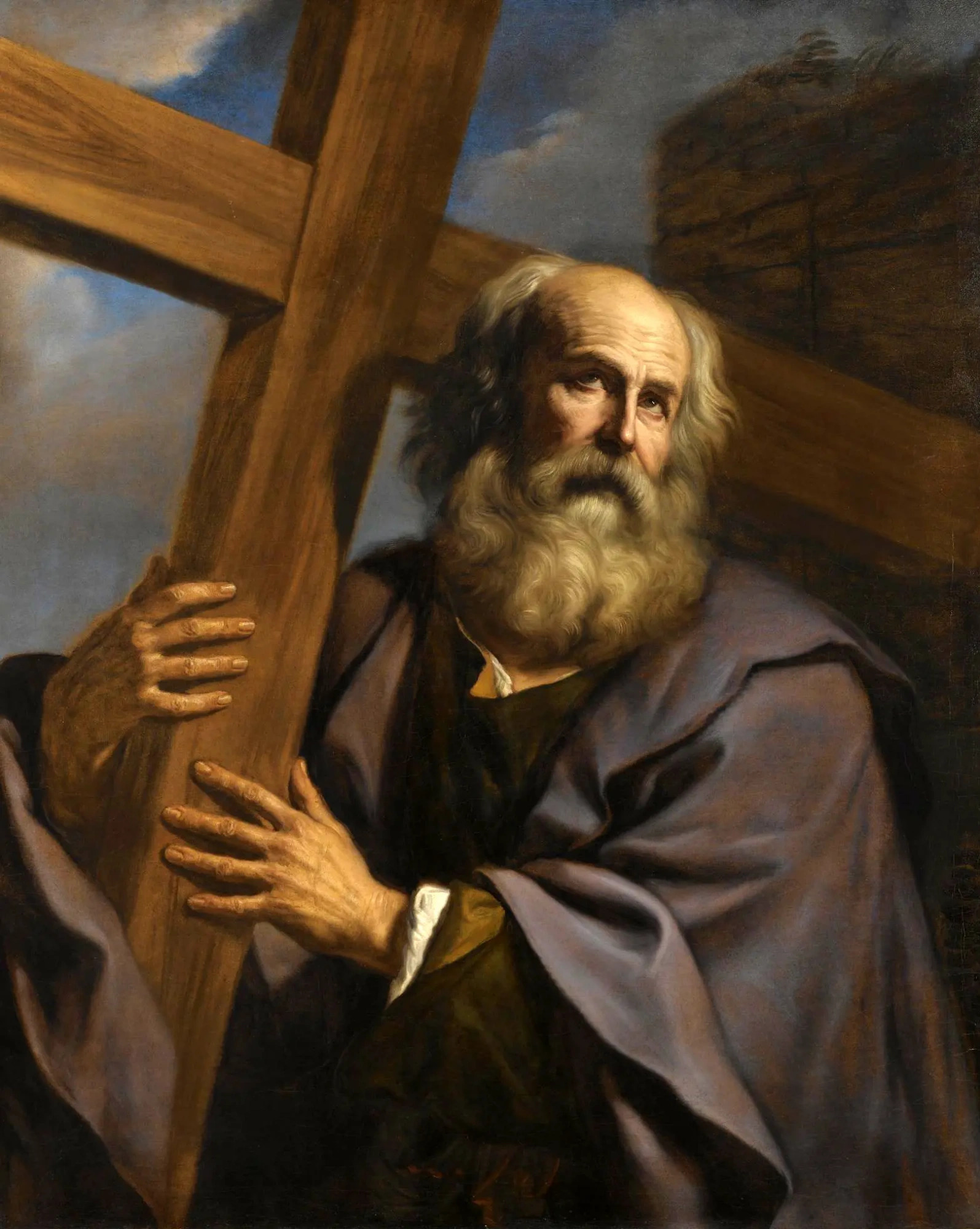 Святой Андрей, несущий свой крест