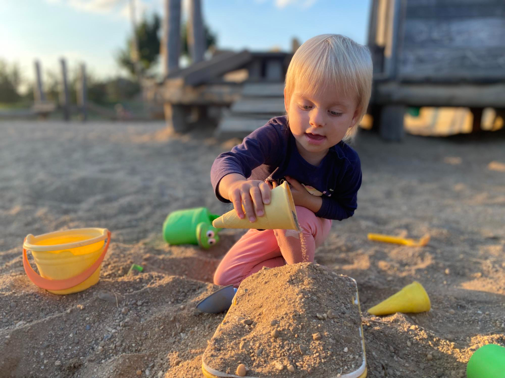 Игры с песком — полезное занятие