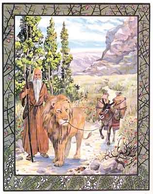 Детям о святости: Преподобный Герасим и его лев