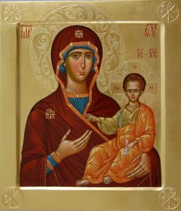 Икона Богородицы «Одигитрия» Смоленская
