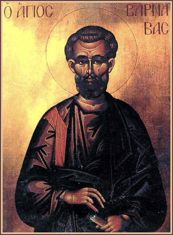 Апостол от 70-ти Варнава (Иосия) Медиоланский, Кипрский