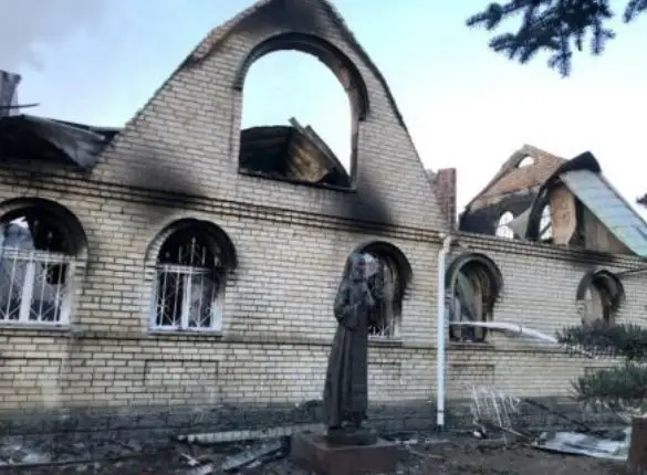 При обстрелах пострадали храмы нескольких епархий Украинской Православной Церкви