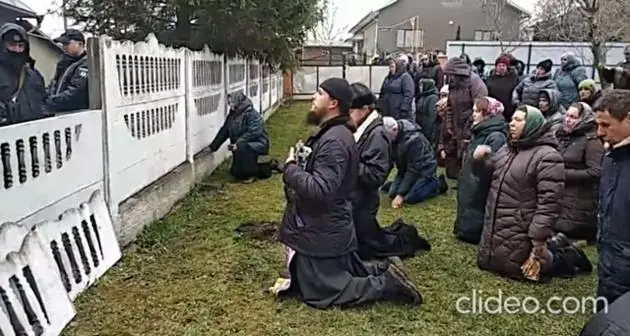 Совершен захват храма Украинской Православной Церкви в селе Михальча на Буковине