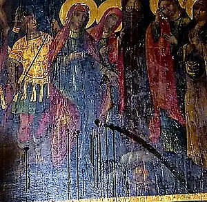 В храме Гроба Господня в Иерусалиме замироточили иконы