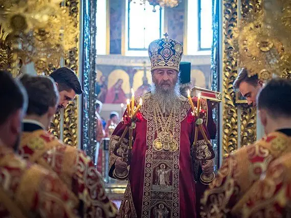 Митрополит Киевский и всея Украины Онуфрий освятил новые антиминсы без поминания Патриарха Московского