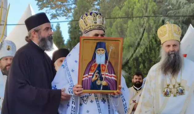 В Сербии епископ Бачский Ириней (Чирич) прославлен в лике святых