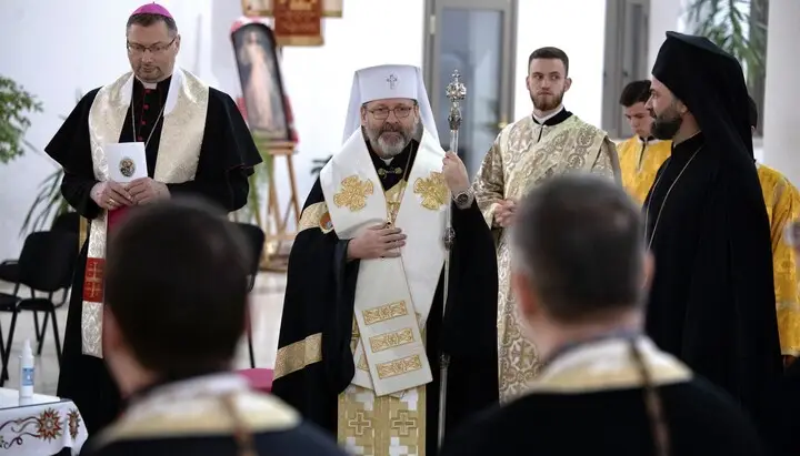 В Киеве прошел экуменический молебен единства УГКЦ, РКЦ, ПЦУ и Константинопольской Церкви
