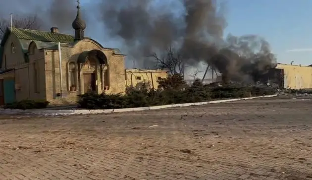 Успенский Николо-Васильевский монастырь вновь пострадал от обстрела