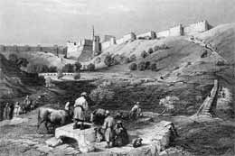 Иерусалим. Гравюра, 1844 г.