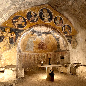 Пещерные церкви и монастыри Византии и Руси
