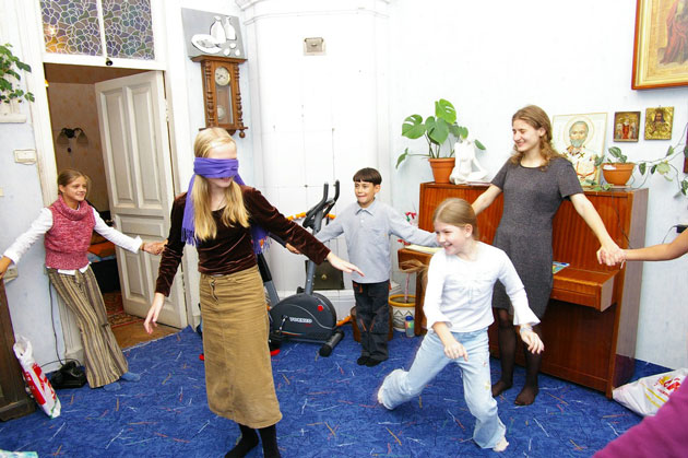 Дети семьи Пархоменко
