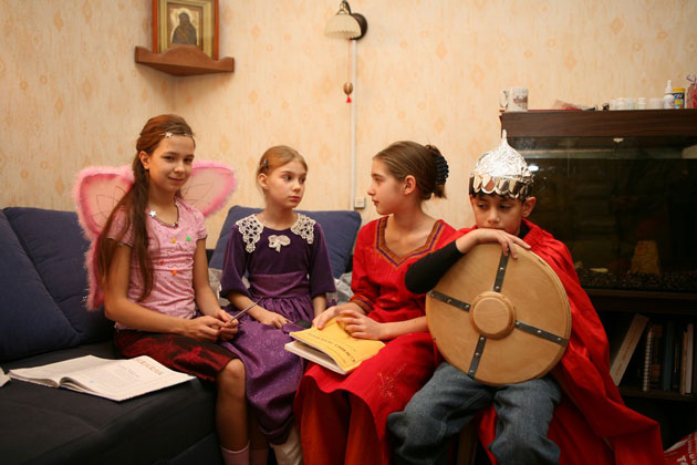 Дети семьи Пархоменко