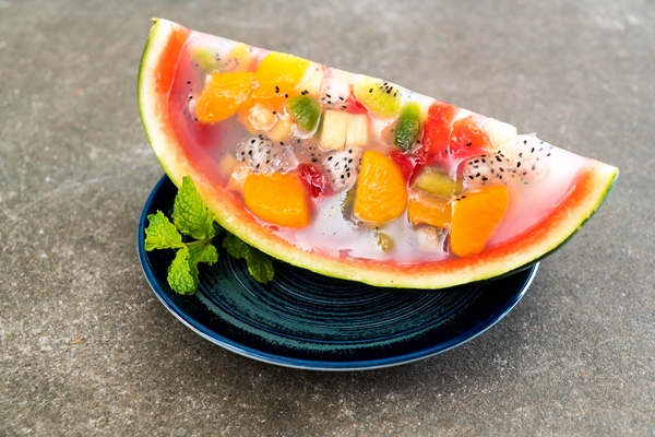 mix fruits jelly - Правила приготовления фруктового желе