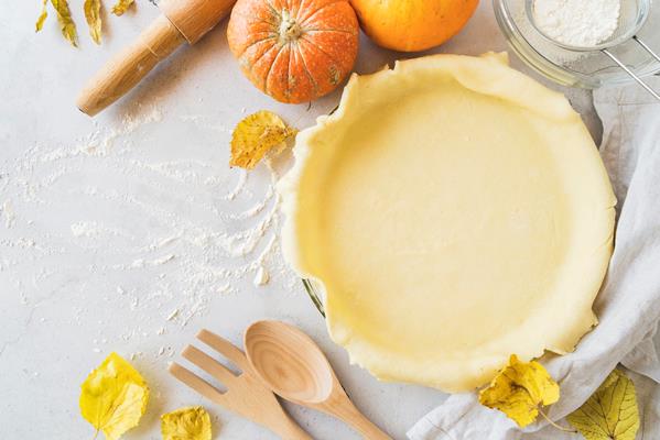 delicious pie and pumpkin arrangement - Пирог из тыквы