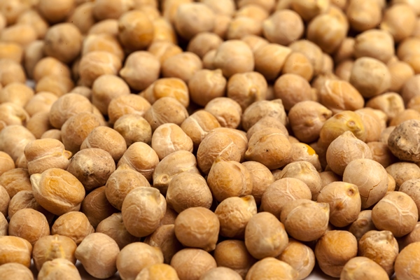 macro shot of soybeans isolate on a background - Библия о пище