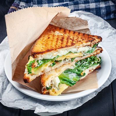 Сэндвич с колбасой – пошаговый рецепт приготовления с фото