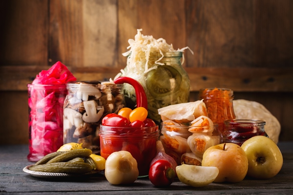 fermentation vegetables in a jars - Рыба по-новгородски, постный стол