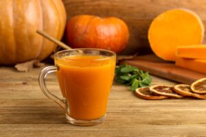 pumpkin smoothie for thanksgiving - Тыквенный кисель
