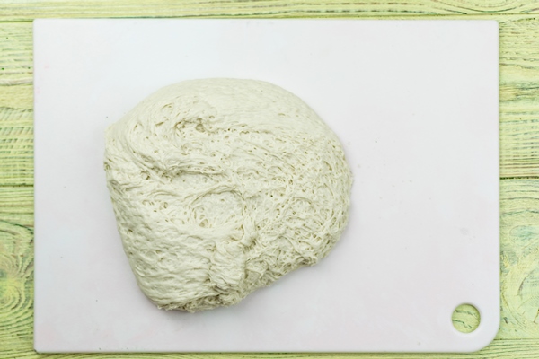 yeast dough with air bubbles - Постное тесто для сладких жареных пирожков
