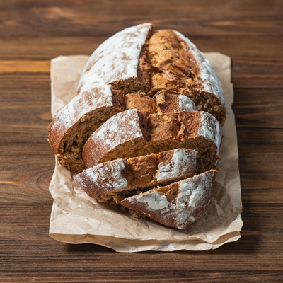 Деревенский хлеб, пошаговый рецепт с фото от автора Илона Закирова на ккал