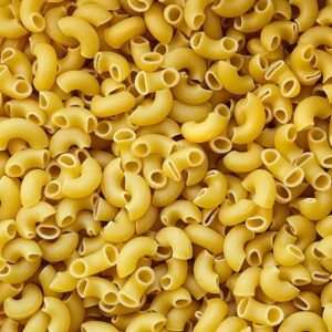 elbow macaroni - Макароны по размерам и формам