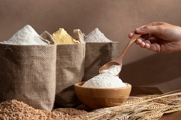 ingredient bags full of flour 2 1 - Овсяный хлеб дрожжевой