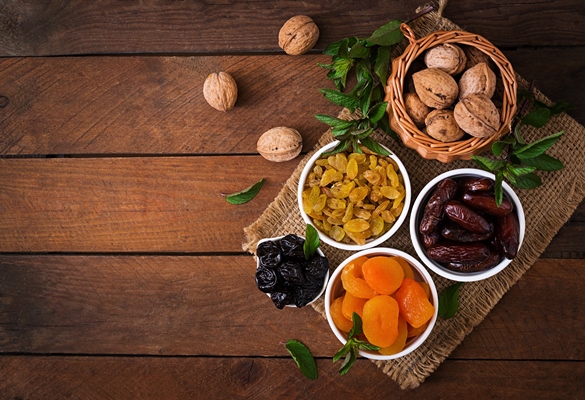 mix dried fruits date palm fruits prunes dried apricots raisins and nuts and traditional arabic tea ramadan ramazan food - Суп овсяный с черносливом и изюмом