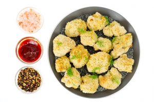 cauliflower breaded in breadcrumbs in pan - Правила составления меню