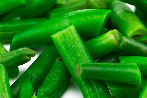 freshly cropped green beans vegetarian meals - Минестроне, постный стол