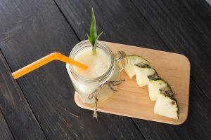 pineapple smoothie - Ананасово-кокосовый смузи