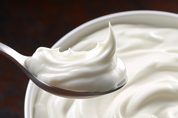a photo of yogurt in spoon - Кофе бичерин