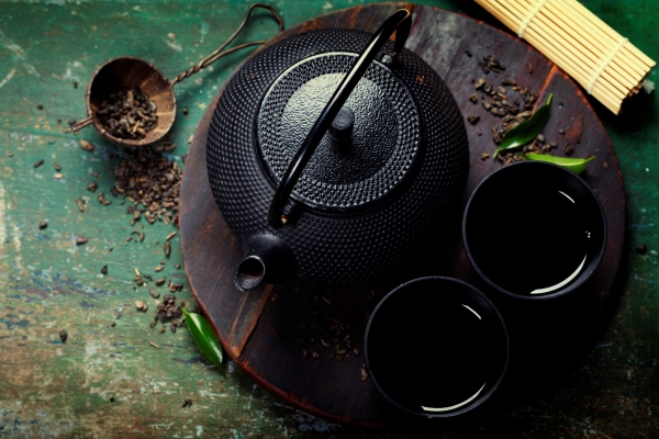 black iron asian tea set - Безалкогольный глинтвейн на чае и соке