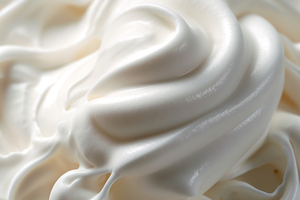 generative ai vanilla ice cream surface close up texture of white ice cream like background - Кофе по-венски