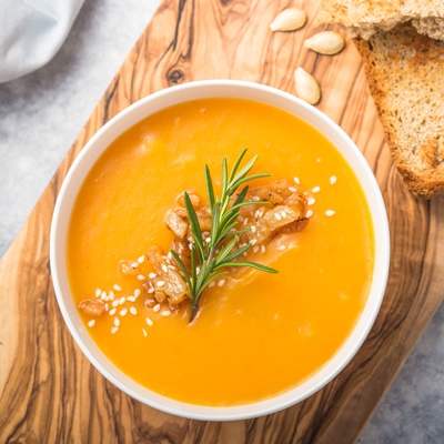 Крем-суп из тыквы с молоком: рецепт приготовления