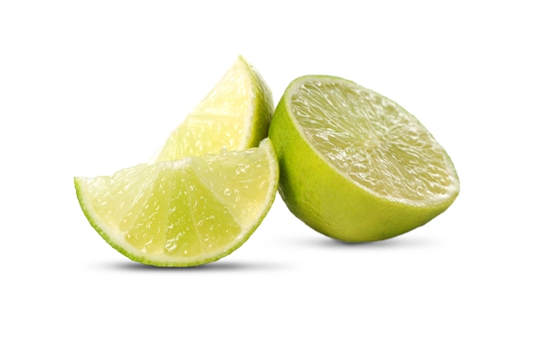 fresh lime fruit isolated - Постное "севиче" из цветной капусты