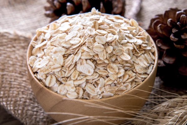 rolled oats oat flakes - Монастырская кухня: грибные вареники, овсяный кисель (видео)