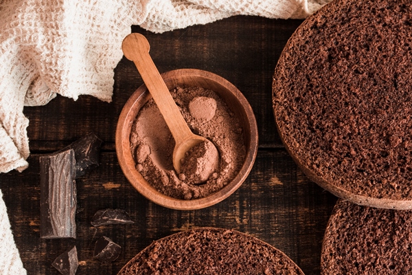tasty chocolate and cake composition - Шоколадный крем