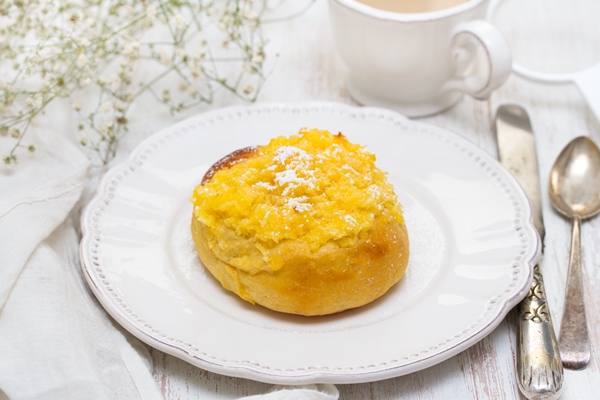 traditional portuguese bread pao de deus 2 - Пао-де-Деус