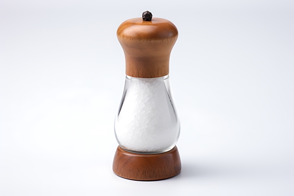 salt shaker isolated on white background - Яйца, фаршированные пастой из сныти