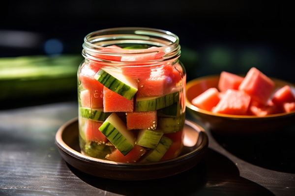 watermelon rind pickles homemade goodness - Солёный арбуз