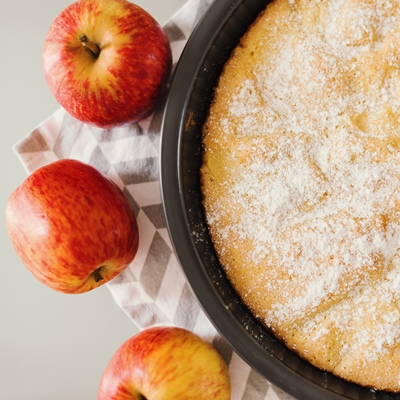Пирог “Мечта” с яблоками