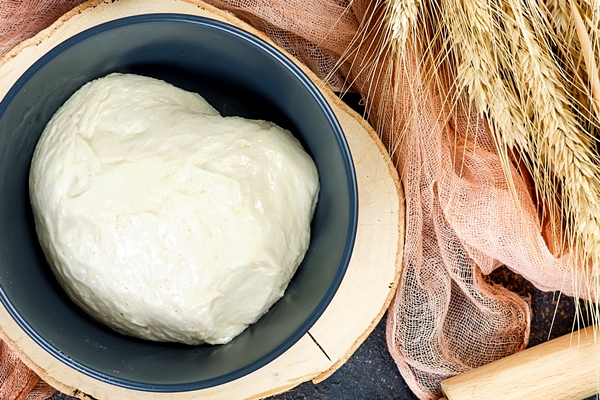 yeast dough and ingredients - Просфорное тесто на закваске, старинный рецепт