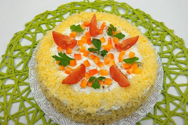 Кабачковый торт, пошаговый рецепт на ккал, фото, ингредиенты - ais20_Алёнушка