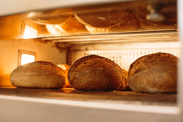 bread is baked in the oven bakery concept - Украинский хлеб