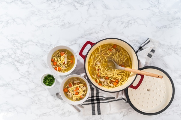 chicken noodle soup - Супы: срок годности