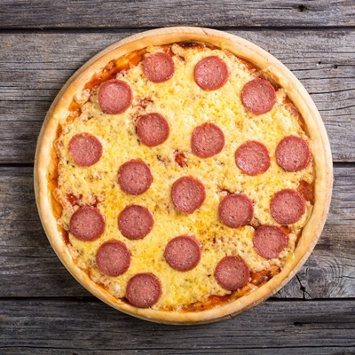 Пицца с колбасой и сыром - пошаговый рецепт | Чудо-Повар