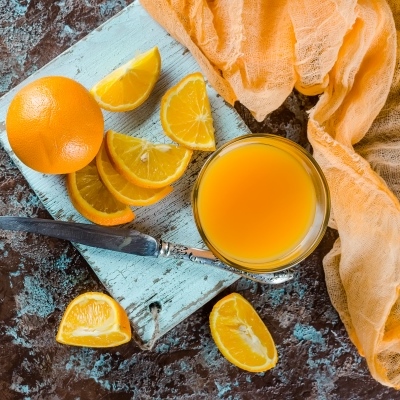 Кисель из апельсинов (школьное питание)