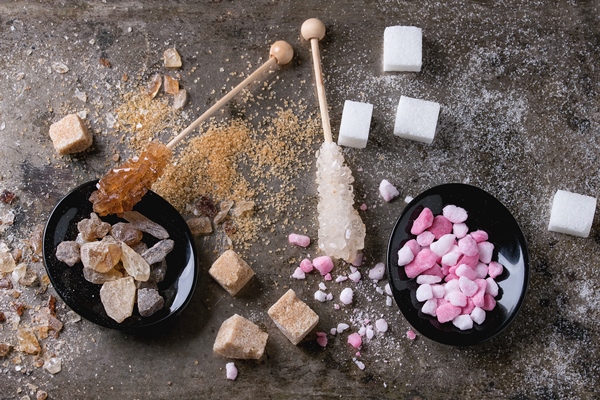 variety of sugar - title=