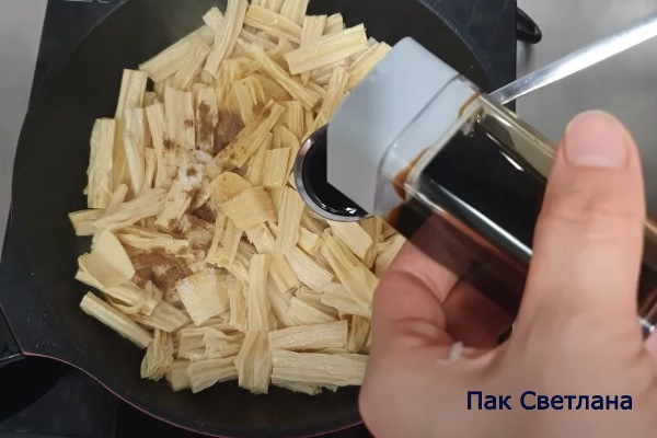 Спаржа с морковью по-корейски рецепт – Корейская кухня: Салаты. «Еда»