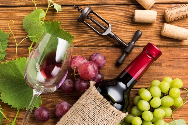 arrangement red wine elements - Алкоголь